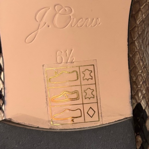 J Crew Cecile Smoking Slippers Size 6.5 - Picture 5 of 5